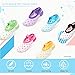 Yimaler 6-Pack Anti-Slip Baby Socks Sneakers for 8-36 Months Babies with Free Hairpin
