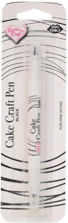 Rainbow Dust Professional Cake Decorators Food Pen Jet Black: Kitchen & Dining