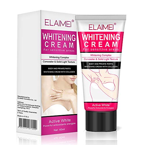 Whitening Cream,Underarm Lightening Cream for Body, Armpit, Knees, Elbows, Private Parts, Skin Lightening & Nourishing, Natural Skin Care, 60ml Whitening Cream,Underarm Lightening Cream for Body, Armpit, Knees, Elbows, Private Parts, Skin Lightening & Nourishing, Natural Skin Care, 60ml