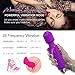 Bullet Vibrator for G-Spot Clitoral Stimulation for Women, 12 Vibration Mode Mini Orgasm Vaginal Anal Wand Massager, Rechargeable Vibe Nipple Stimulator Adult Sex Toys Waterproof Portable