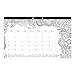 Blueline DoodlePlan Desk Calendar with Coloring Pages, 17 3/4 x 10 7/8, 2018 (C2917001)