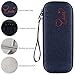 Canboc Hard Stethoscope Case for 3M Littmann Classic III, Lightweight II S.E, Cardiology IV, MDF Acoustica Stethoscope, Mesh Pocket fits Medical Scissors, Penlight, Oral Thermometer, Dark Blue