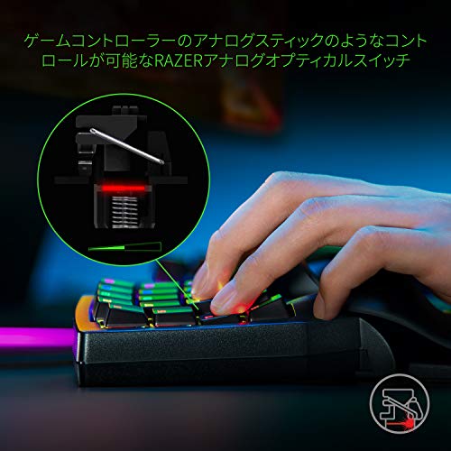 Razer Tartarus Pro can be customized 8 direction thumbpad 32 from