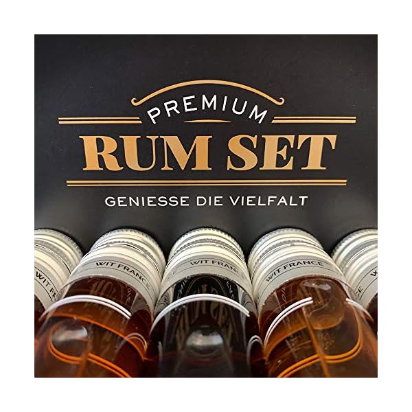 Sierra Madre Tasting Kits Premium Rum Tasting Set Enthält 5 beliebte Rums 50ML pro Flasche Ideal als Geschenk – Bild 7