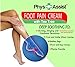 PhysAssist Foot Pain Cream- 3 pack + 1 oz BONUS