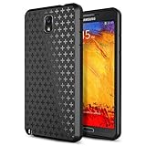 Galaxy Note 3 Case, Spigen® Samsung Galaxy Note 3 Case Protective [Ultra Fit] [Bounce Black] Premium Soft TPU Case for Galaxy Note III - ECO-Friendly Packaging - Bounce Black (SGP10443)
