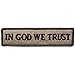 EmbTao in GOD We Trust Embroidered Tactical Morale Fastener Hook&Loop Patch - Multitan