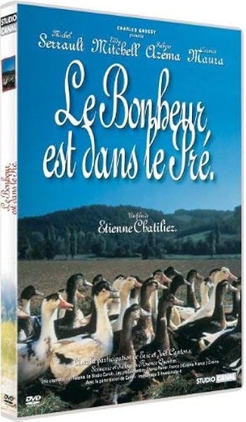 Amazon Com Happiness Is In The Field Michel Serrault Eddy Mitchell Sabine Azema Carmen Maura Francois Morel Guilaine Londez Virginie Darmon Alexandra London Christophe Kourotchkine Jean Bousquet Eric Cantona Joel Cantona Philippe Welt