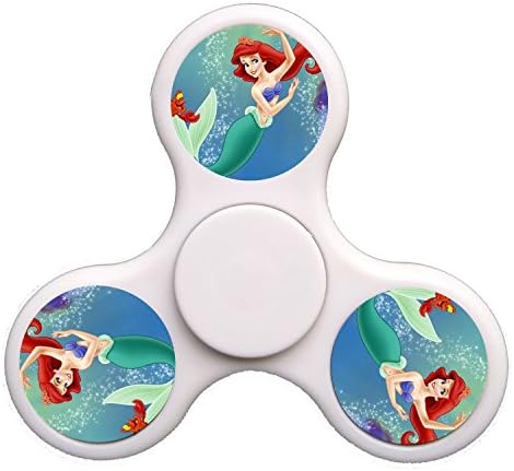 TRYMNHYAS-So Cool Ariel_The_Little_Mermaid Fidget Spinner High Speed Bearing ADHD Focus Anxiety Relief Toys for Children and Adults