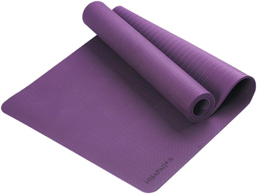 HCJYJD Yoga mats, beginner Widen Thicken Extended Non-slip Fitness mat Dance mat (Color : #4, Size : 8mm)