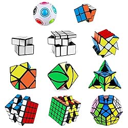 Dreampark Speed Cube Set, 12 Pack Cube Bundle