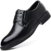 Battle Men Men’s 3.2 Inches Taller Height Increasing Shoes Formal Dress Shoe, Men's Elevator Casual Business
