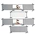 Lambs & Ivy Little Campers Bear and Fox 4 Piece Crib Bumper - Blue/Gray Woodland/Camping