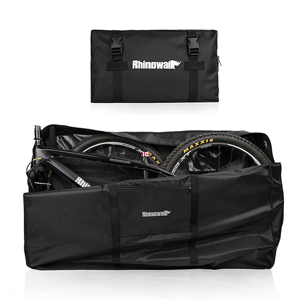 Photo 1 of Rhinowalk Folding Bike Carry Bag 26 Inch Thick Bicycle Transport Storage Case Bike Travel Bag for Air Travel,Transport,Shipping Professional Cycling Accessories