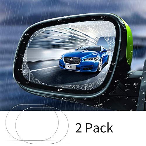 Careflection Waterproof Anti Fog/glare Film Rear Mirror Suitable for All Automobile Car (100 Mm X 150 Mm, Pack of 2)