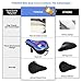 YOSUDA Bike Seat Cushion Cover - Gel Bicycle Seat Cushion Pad for Men/Women Comfort, Fits Mountain Bike Stationary Bike (11