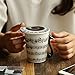 SDBING Musician Coffee MUG with Lid Staves Music Notes