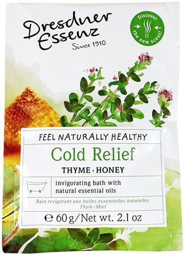 Dresdner Essenz Bath Salts with Natural Essential Oils (Cold Relief )