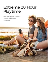 Tribit MaxSound Plus Altavoz Bluetooth portátil, altavoz inalámbrico de 24 W con potente sonido, excepcional XBass, IPX7 impermeable, 20 horas de tiempo de reproducción, 100 pies de correa Bluetooth para fiesta, viaje, al aire libre