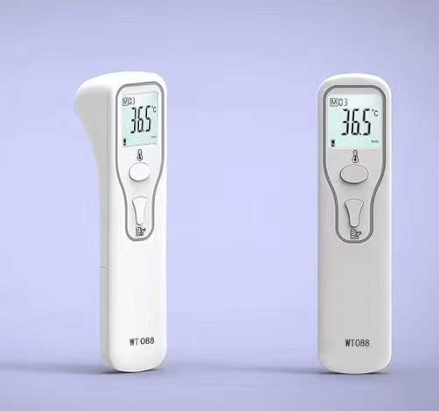 Thermometer GPO Infrared Non-Contact Forehead Digital LCD Handheld Thermometer, Accurate and Fast Measurement Temperature for Baby, Kids, Adults and Surface of Objects