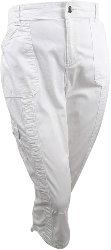 style and co plus size capris