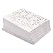 Laser Cut Blank Invitations with Envelopes 5 x 7.25 Inches (Set of 24)