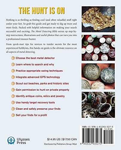 image for Ulysses Press The Metal Detecting Bible: Helpful Tips, Expert Tricks a