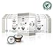GLORYBREW - Variety Pack - 108 count 100% Compostable Coffee Pods for Keurig K-Cup Brewers - Rainforest Alliance Certified - Medium, Dark & Extra Dark Roast | Better than Biodegradable Coffee Pods