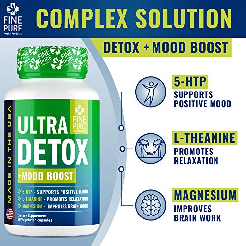 image for FinePure Detox Herbal Supplement - Made in USA - Potent Liver & Urinar
