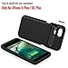 Battery Case for iPhone 6 Plus/6s Plus, 6800mAh Battery Pack Charger Case for 6 Plus Extended Portable Battery Charging Case for iPhone 6 Plus,6s Plus-Black