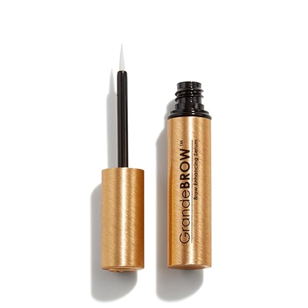 GRANDE COSMETICS GRANDEBROW BROW ENHANCING SERUM, 8 WEEK STARTER SUPPLY , 0.05 FL OZ (PACK OF 1)