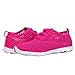 ALEADER Kid's Quick Dry Water Shoes Comfort Walking Sneakers Black/Fushia 3 M US Little Kids