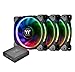 Thermaltake Riing Plus 14 RGB Tt Premium Edition 140mm Software Enabled Case/Radiator Fan -Triple Pack- CL-F056-PL14SW-A primary