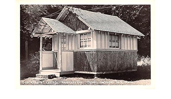 Kilkare Cottage Olympic National Park Washington Postcard At