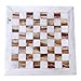 RADICALn Checkers Board Game Handmade Marble 12 Inches 2-Player Draughts Coffee Time Checker Game Set for Kids - Non Chinese Non Plastic Non Chess Set (White and Green Onyx)