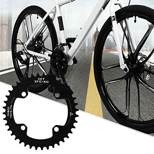 image for VGEBY1 Bike Chain Ring, 40T 42T Narrow Wide Chainring Single Crankset 