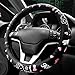 Finex Hello Kitty Silicone Auto Car Steering Wheel Cover Black Color - Universal Fit