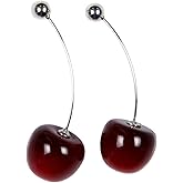 Jojo's Bizarre Adventure Anime Adult Kakyoin Cherry Drop Earrings For Men Women