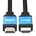 Postta Ultra HDMI 2.0V Cable(50 Feet)Support 4K 2160P,1080P,3D,Audio Return and Ethernet - 1 Pack(Blue)
