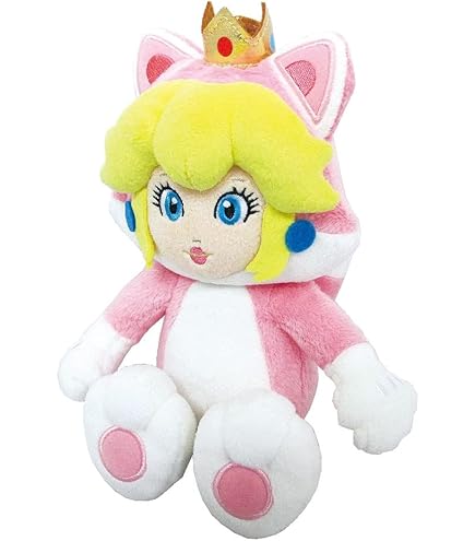 Amazon.com: Sanei Super Mario 3D World Neko Cat Princess Peach 9