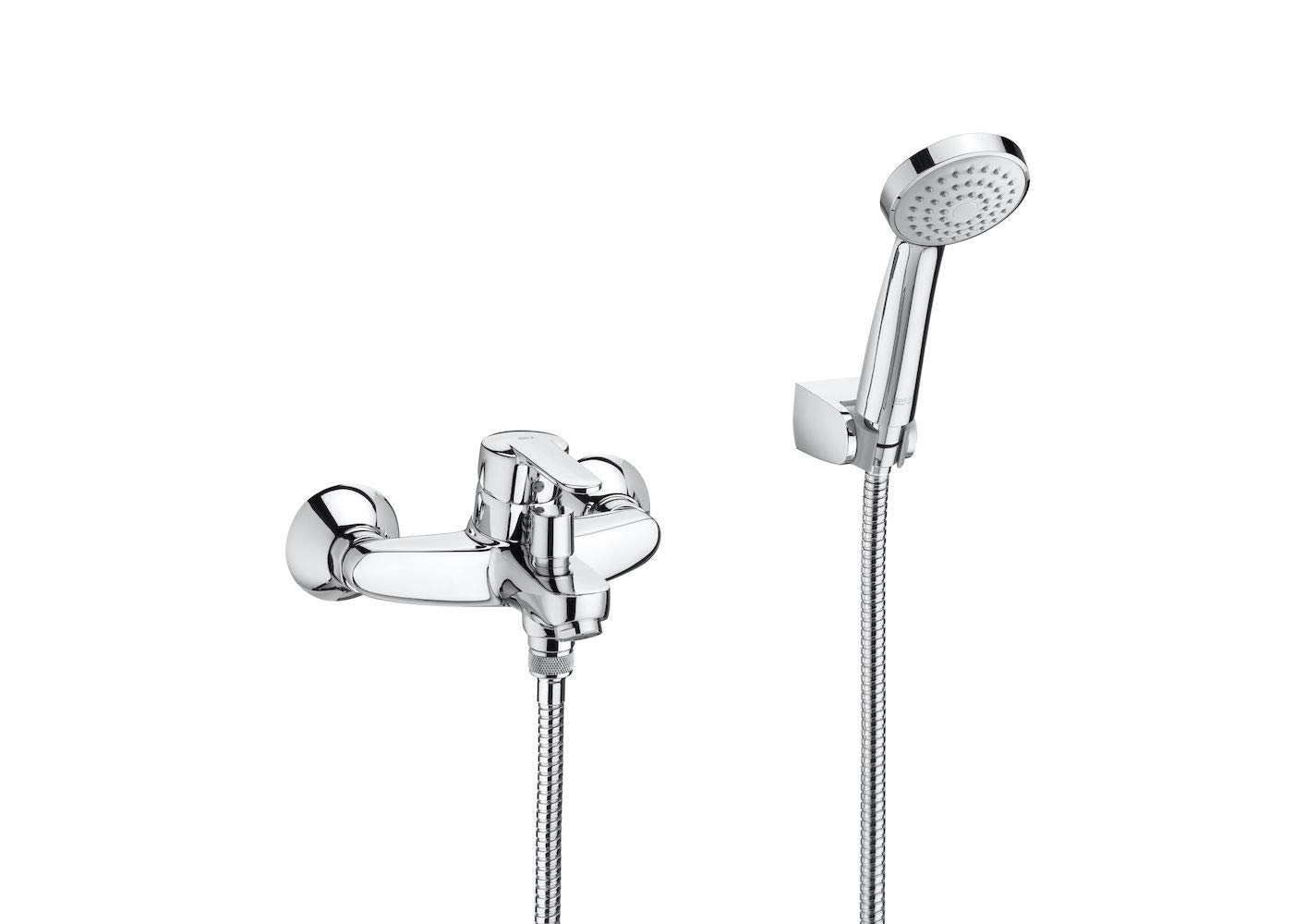 Roca-A5A0125C02-Mezclador-Monomando-Bano-Ducha-Coleccion-Victoria-Cromado