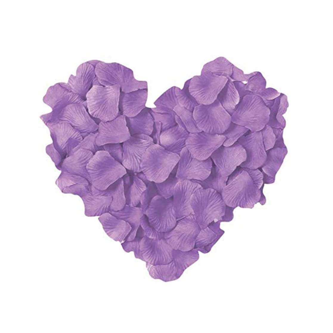 SHATCHI 200pcs Light Purple Silk Rose Petals Mother’s Day Wedding Confetti Anniversary Table Decorations Christening Flowers Scatter SHATCHI