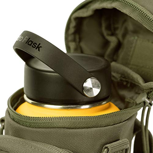 image for Go Time Gear Exo-Tek H2O MOLLE Water Bottle Pouch Hydration Carrier - 