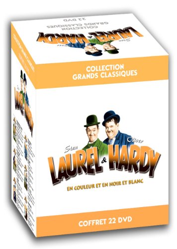 Laurel & Hardy - En Couleurs Et En Noir Et Blanc - Coffret 22 Dvd