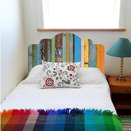 2018 new colorful childhood bedside stickers 3D home decoration children's room wall stickers (king size：108x193cm)