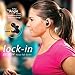 CCK Bluetooth Headphones Wireless Earbuds Sports Best Running Earphones Hi-Fi Stereo Noise Cancelling Sweatproof for Gym Workout Exercising in Ear Headsets Computer iPhone Android (Black), S,M,L