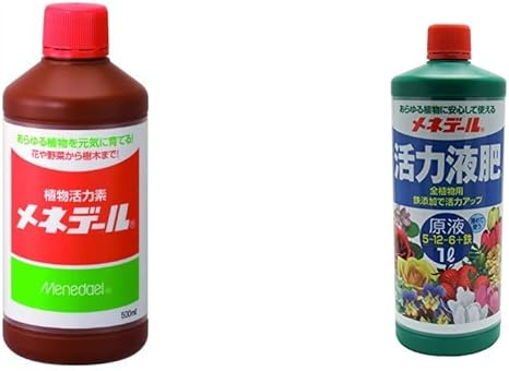 Amazon メネデール 500ｍｌ 活力剤 活力液肥原液 1l セット買い Diy 工具 ガーデン