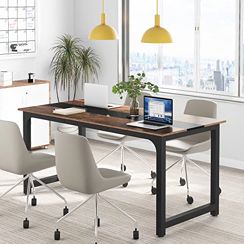 Tribesigns Modern Computer Desk, 70.8 X 31.5 Inch Large Office Desk