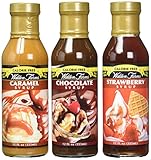 Walden Farms Strawberry, Caramel and Chocolate Calorie Free Syrup Variety Pack