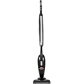 Bissell 2033M Featherweight Stick Lightweight Bagless Vacuum and Electric Broom with Crevice Tool for Hard Floors and Carpets, Black